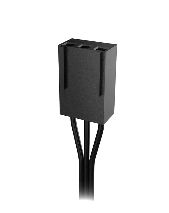 Nox Hummer S-Fan Ventilador para Caja PC 120mm ARGB Dual Ring LED Negro - 3 Pines, 1100 RPM, Silencioso con Pads Antivibración