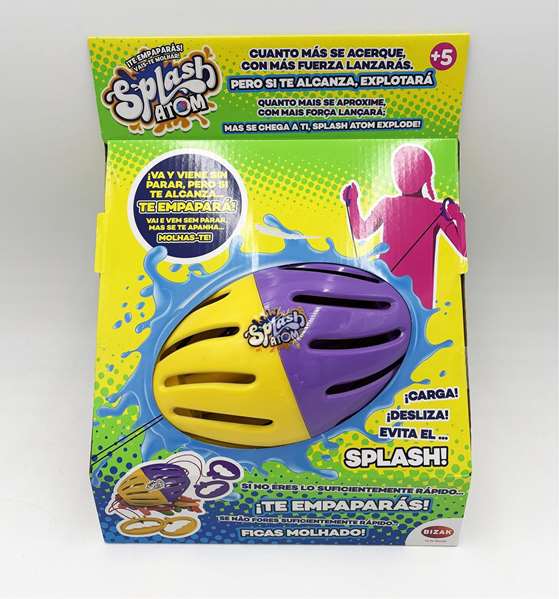 Bizak Juego Agua Splash Atom 35007502 con Globos de Agua para Verano y Actividades al Aire Libre +6 Años Bizak Juego Agua Splash Atom 35007502 con Globos de Agua para Verano y Actividades al Aire Libre +6 Años