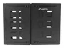 Lanberg FB01-5408-10B Estructura de rack plegable 8U negro