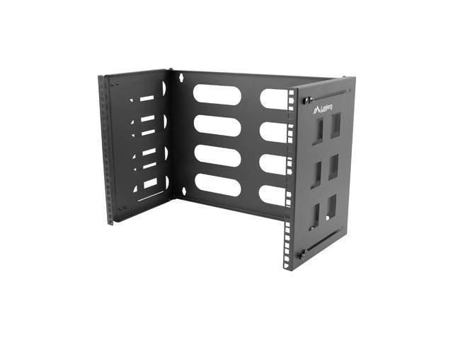 Lanberg FB01-5408-10B Soporte plegable de rack 19 8U Negro