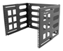 Lanberg FB01-5408-10B Estructura de rack plegable 8U negro