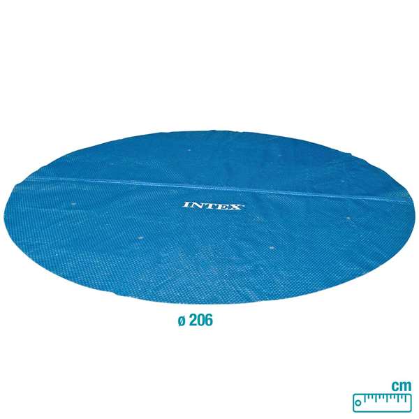 Intex Cobertor Solar Piscina Easy Set Diámetro 244 cm PVC