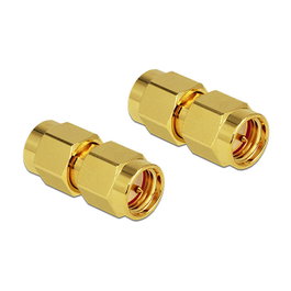 DeLOCK Adaptador de conector coaxial SMA a SMA 88779