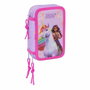 Plumier Triple Unicorn Academy Lila 12,5 x 19,5 x 5,5 cm 37 Piezas