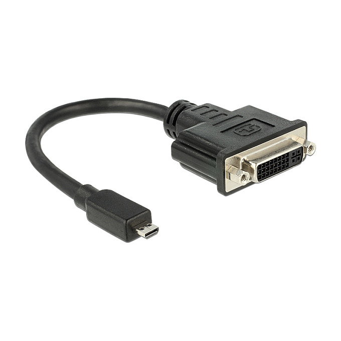 DeLOCK Adaptador de vídeo Micro-HDMI a DVI-D 65563 DeLOCK Adaptador de vídeo Micro-HDMI a DVI-D 65563