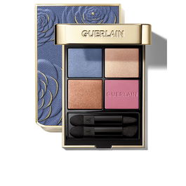 Guerlain OMBRES G Sombras Ojos 4 Tonos Edición Limitada #396-Denim Blossom 6g