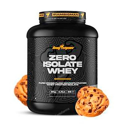BIGMAN Zero Whey Protein Isolate 2 Kg (4,4 Lbs) Cookies BIGMAN Zero Whey Protein Isolate 2 Kg (4,4 Lbs) Cookies