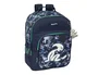 Safta Mochila Doble con Cantoneras El Niño Navy 420x320x150 mm