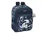 Safta Mochila Doble con Cantoneras El Niño Navy 420x320x150 mm