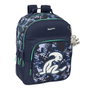 Safta Mochila Doble Adaptable a Carro El Niño Navy