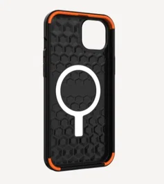 Urban Armor Gear Funda Civilian para iPhone 14 Plus (6.7") Negro - Compatible con MagSafe, Resistente a Golpes y Caídas