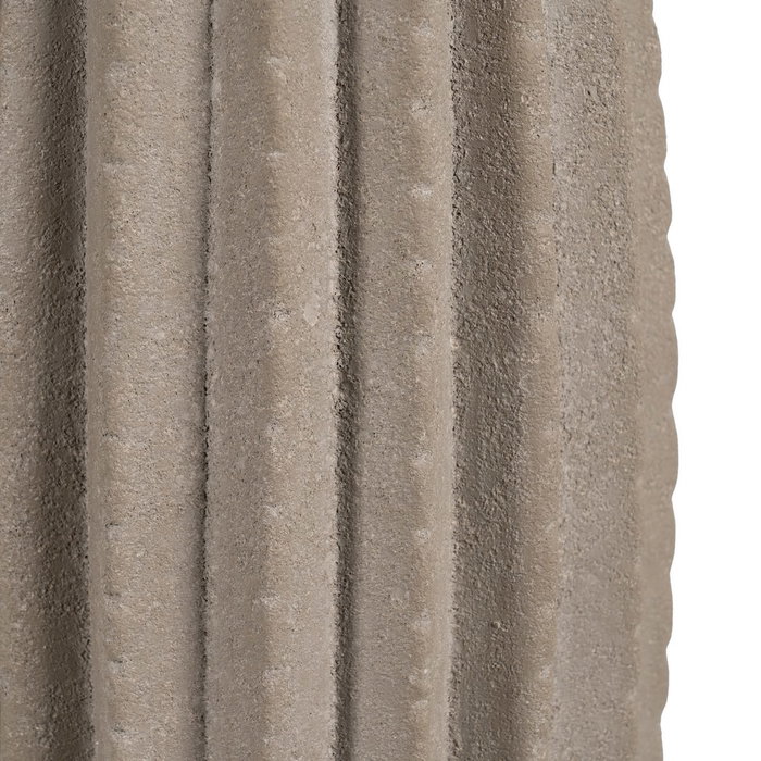 Jarrón Piedra Cerámica Decoración 17 X 17 X 40 cm