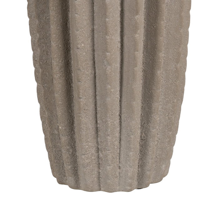 Jarrón Piedra Cerámica Decoración 17 X 17 X 40 cm