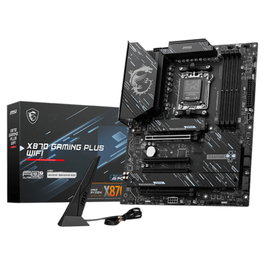 MSI PRO X870 Gaming Plus Wifi, Placa Base AMD Zócalo AM5 ATX DDR5, Compatible Ryzen 7000/8000/9000, Wi-Fi 7, Bluetooth 5.4