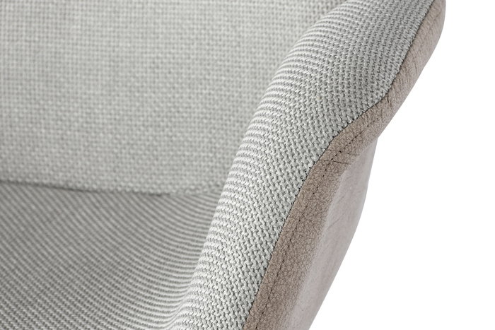DKD Home Decor Silla Loft Beige Negro Pu Metal 62 x 83 x 62 cm (2 Unidades)