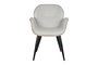 DKD Home Decor Silla Loft Beige Negro Pu Metal 62 x 83 x 62 cm (2 Unidades)