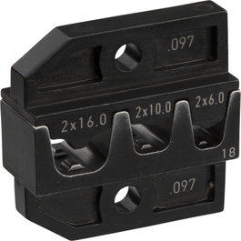 Knipex Matriz de crimpado para terminales de doble cable 97 49 18
