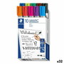 Set de Marcadores Staedtler Lumocolor Multicolor Pizarra blanca (32 unidades)