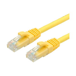 VALUE Patchkabel Cat.6a UTP Amarillo 0,5 m