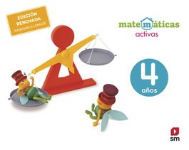 SM Matemáticas activas. 4 años, Javier Bernabeu Ruiz - SM