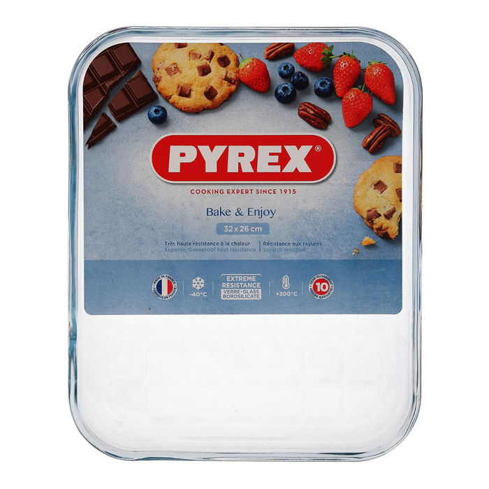 Molde Plano Horno Boro Cook&Enjoy Pyrex® 33x27x2 cm