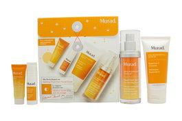 Murad The Derm Report Getting That Post-Facial Glow Gift Set 60ml Cleaner + 30ml Dark Spot Correcting Serum + 10ml Face Exfoliator + 5ml Eye Dark Circle Corrector