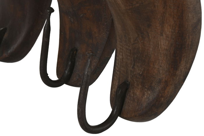 DKD Home Decor Perchero Pared Item Home 2 Unidades 41 x 10 x 30 cm DKD Home Decor Perchero Pared Item Home 2 Unidades 41 x 10 x 30 cm