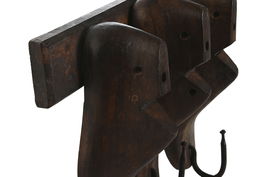 DKD Home Decor Perchero Pared Item Home 2 Unidades 41 x 10 x 30 cm