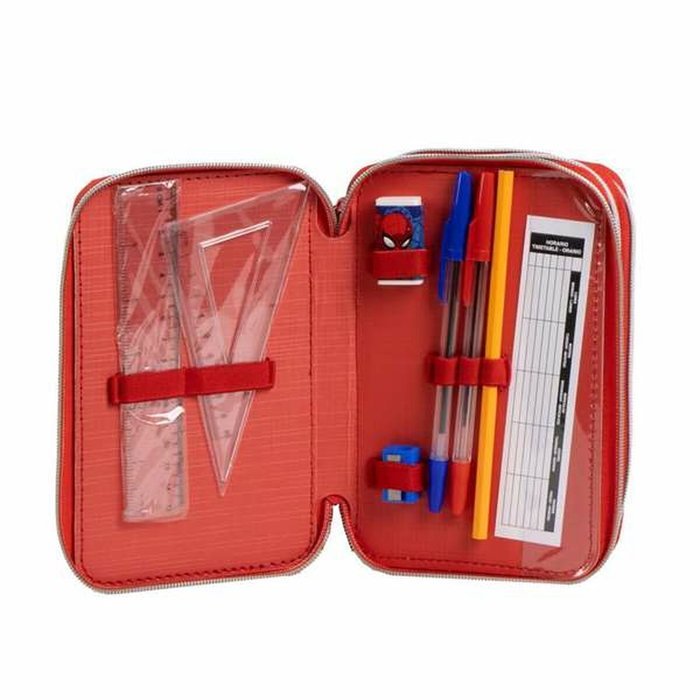 Cerdá Plumier Spiderman Marvel con Accesorios Azul Cerdá Plumier Spiderman Marvel con Accesorios Azul