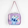Cerdá Bolsa portameriendas térmica Stitch Disney Púrpura