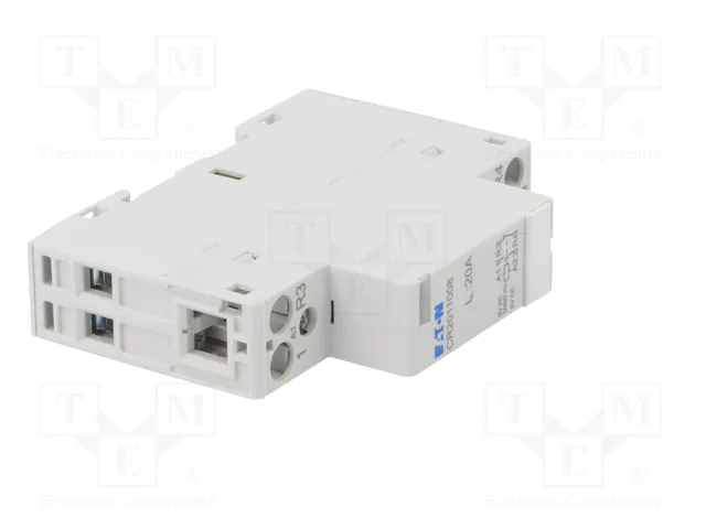 EATON ELECTRIC Contactor CR20 2-polar 20A 8VAC NC+NA