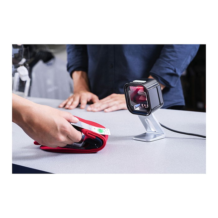 Datalogic Lector de códigos de barras fijo Magellan 1500i MG1501-10211-0200, Escáner 2D para Códigos Aztec, Data Matrix, MaxiCode, QR, Color Negro