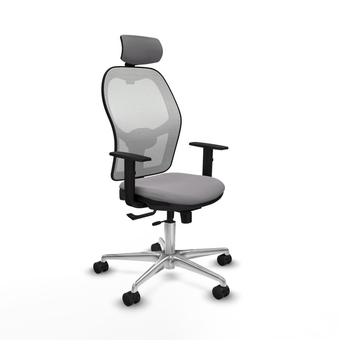 PIQUERAS Y CRESPO Silla de oficina Jorquera Gris y Blanco PIQUERAS Y CRESPO Silla de oficina Jorquera Gris y Blanco