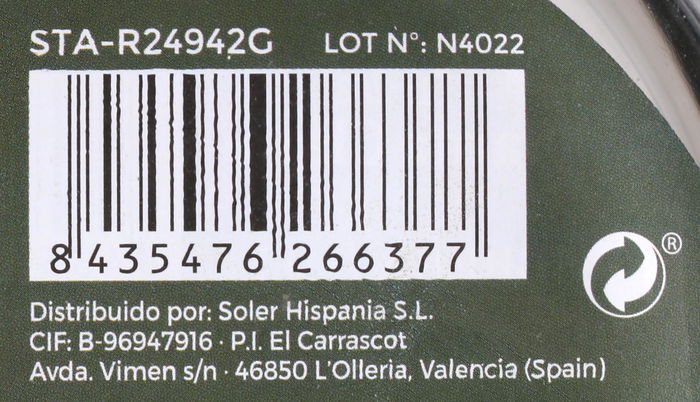 Santa Clara Fiambrera Redonda con Tapa Hermética 17 cm (6 Unidades)