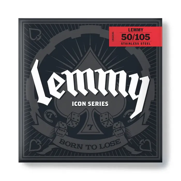 Dunlop Juego Bajo Lemmy Heavy 50-105 Cuerdas de Bajo Dunlop Juego Bajo Lemmy Heavy 50-105 Cuerdas de Bajo