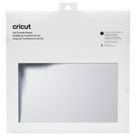 Cricut Foil Transfer Sheets 30,5 cm x 30,5 cm plata