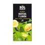 SOLNATURAL Chocolate de té matcha y limón BIO 70g