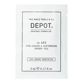 Depot Shave Specifics No. 403 Aceite Pre-afeitado de Almendra Dulce 5 ml
