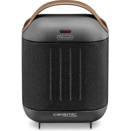 Delonghi HFX30C18 Calentador de Ventilador Cerámico 1800W - 2 Potencias - Ventilador de Verano