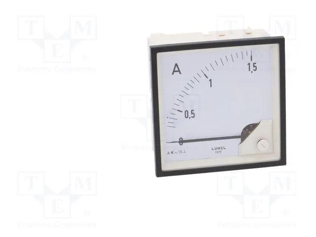 LUMEL EA19N Amperímetro para panel True RMS 1,5A 600V