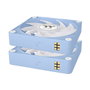 Thermaltake CT140 EX ARGB Sync Hydrangea Blue Pack de 3 ventiladores