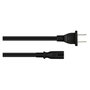 Kabelmeister Netkabel USA Typ A a C7 UL negro 1,8 m