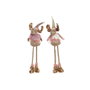 DKD Home Decor Figura Poliéster RENO Surtido de 2 unidades