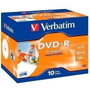 Verbatim DVD-R 4,7GB 16x Imprimible Pack de 10 Unidades