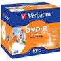 Verbatim DVD-R 4,7GB 16x Imprimible Pack de 10 Unidades