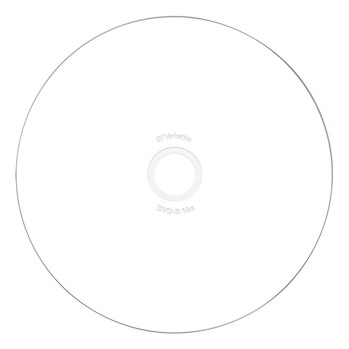 Verbatim DVD-R 4,7GB 16x Imprimible Pack de 10 Unidades Verbatim DVD-R 4,7GB 16x Imprimible Pack de 10 Unidades