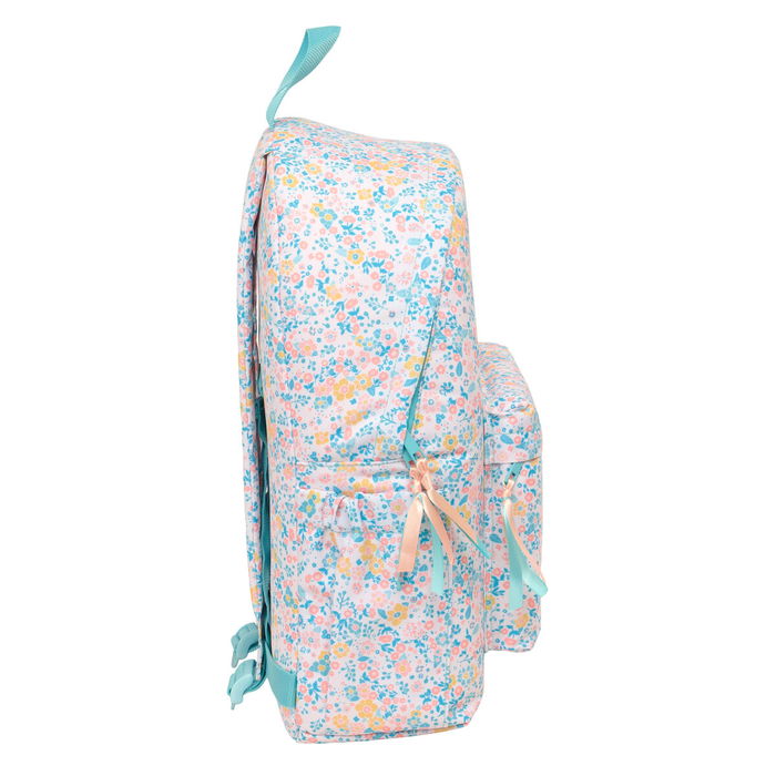 Mochila Escolar Moos Fiori Multicolor 31 x 43 x 13 cm