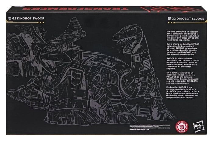 Transformers Age of the Primes Leader Class Pack de 2 Figuras G2 G2 Dinobot Swoop & G2 Dinobot Sludge 19 cm Transformers Age of the Primes Leader Class Pack de 2 Figuras G2 G2 Dinobot Swoop & G2 Dinobot Sludge 19 cm