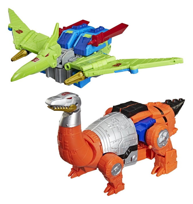 Transformers Age of the Primes Leader Class Pack de 2 Figuras G2 G2 Dinobot Swoop & G2 Dinobot Sludge 19 cm Transformers Age of the Primes Leader Class Pack de 2 Figuras G2 G2 Dinobot Swoop & G2 Dinobot Sludge 19 cm