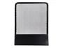 Q-connect Apoyalibros Metálico KF15098 Rejilla Negro Juego 165x152x135 mm